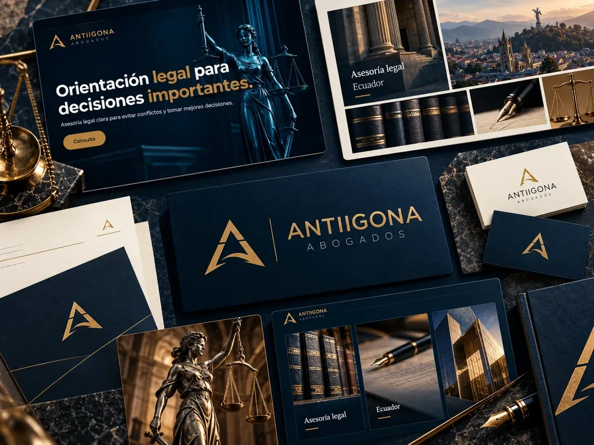 Antiigona — proyecto real de diseño y desarrollo web