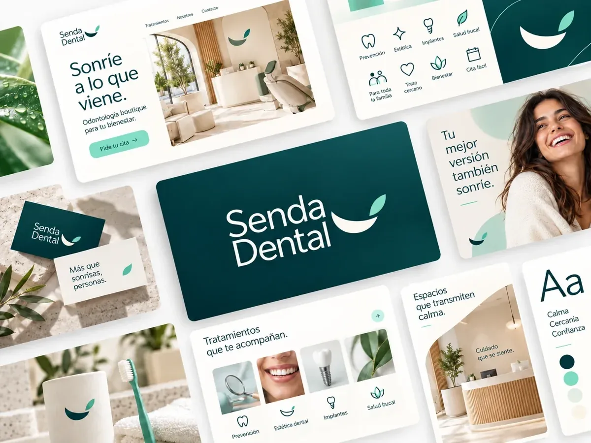 Senda Dental — Odontología · Identidad y landing page