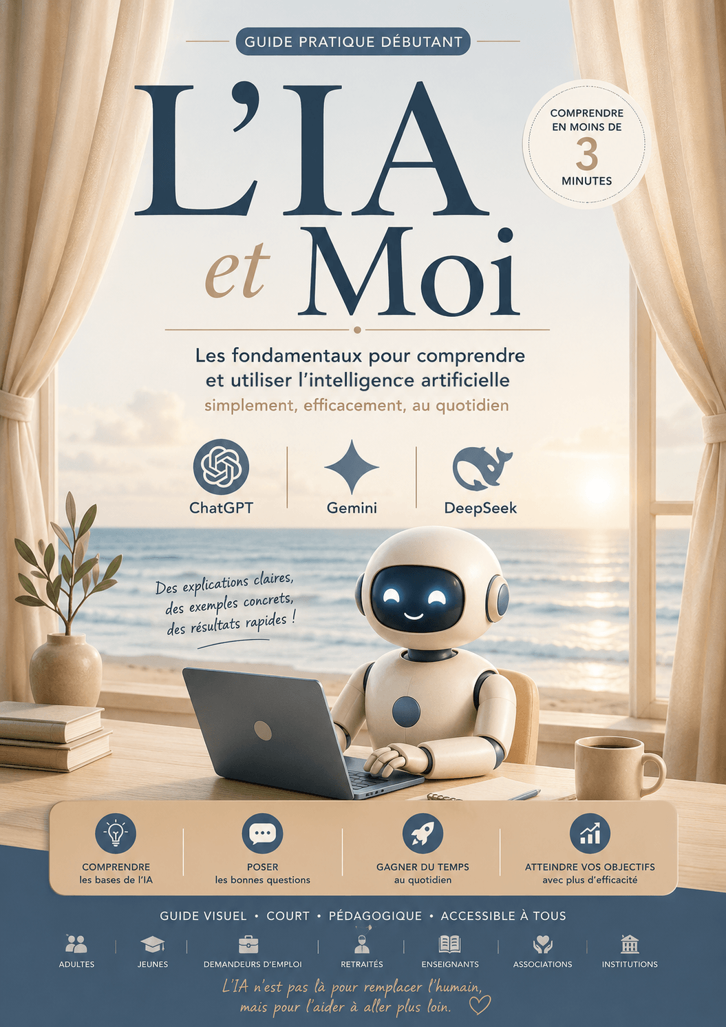 Extrait gratuit du livret L’IA et Moi, quatre pages
