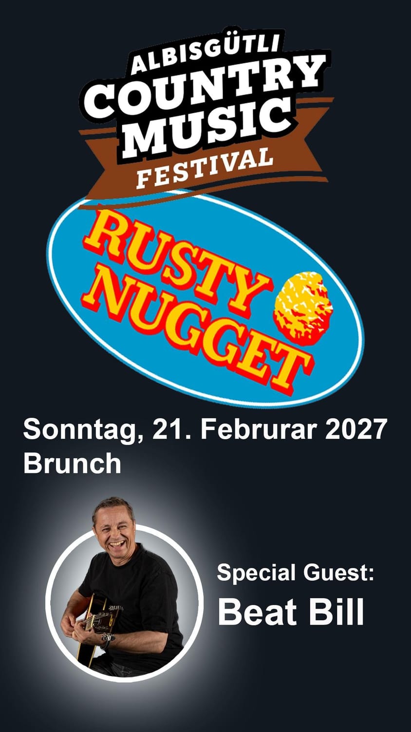 Beat Bill Support Act Albisgütli Country Music Festival 2027