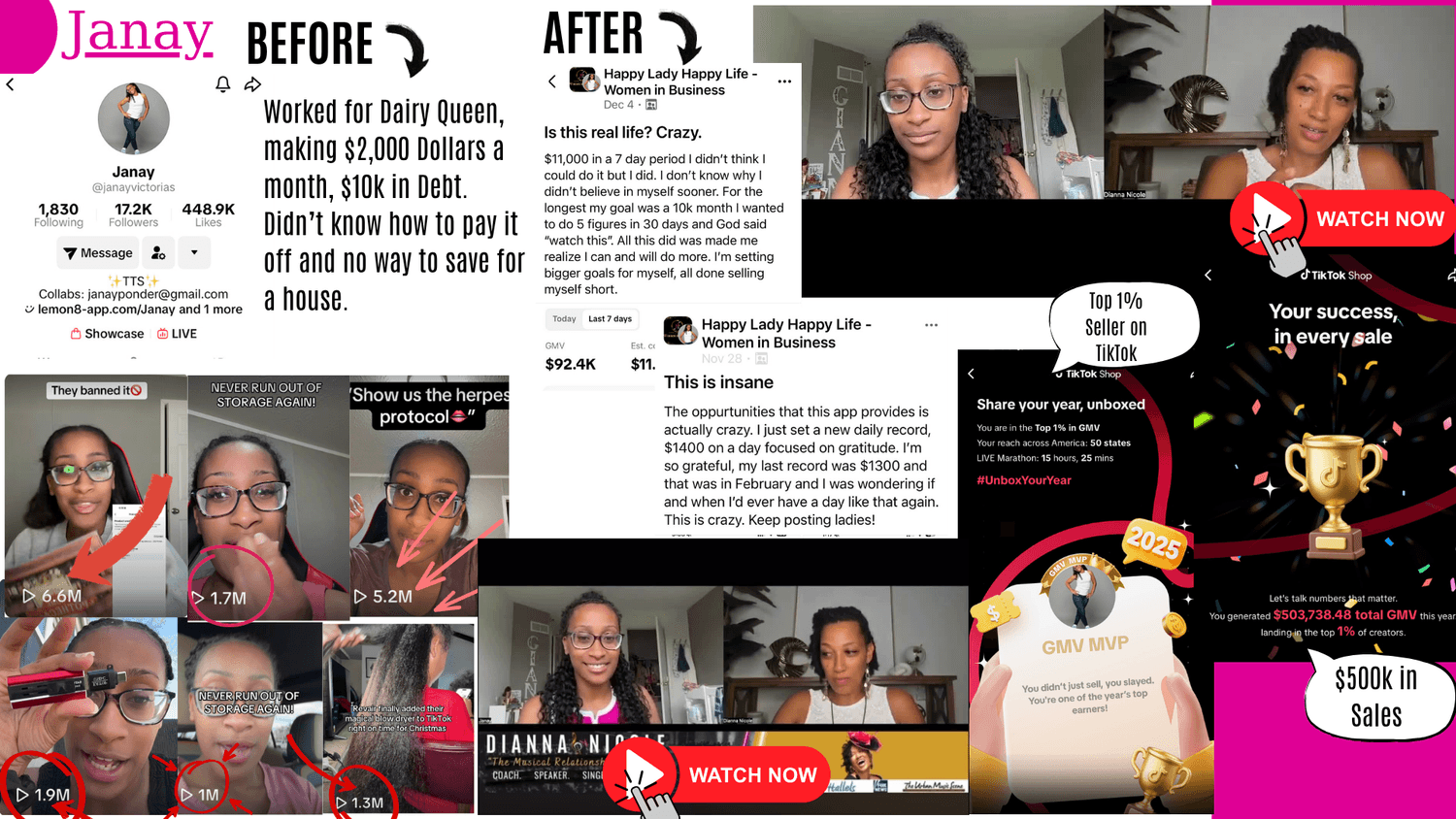 Janay's results