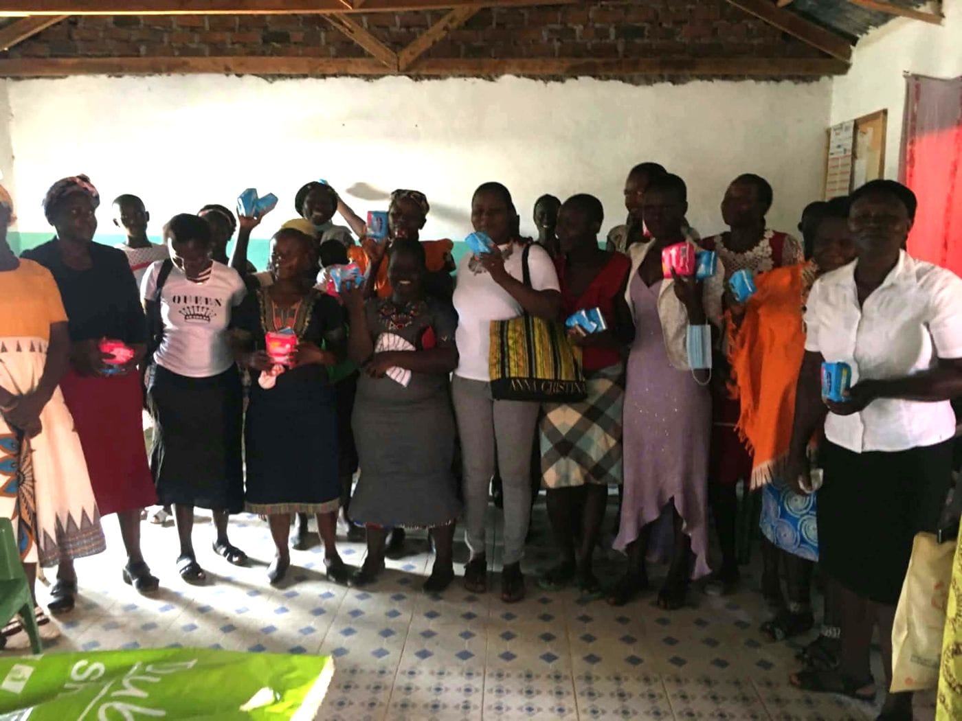 Women gathered at a Grace House Kenya meeting