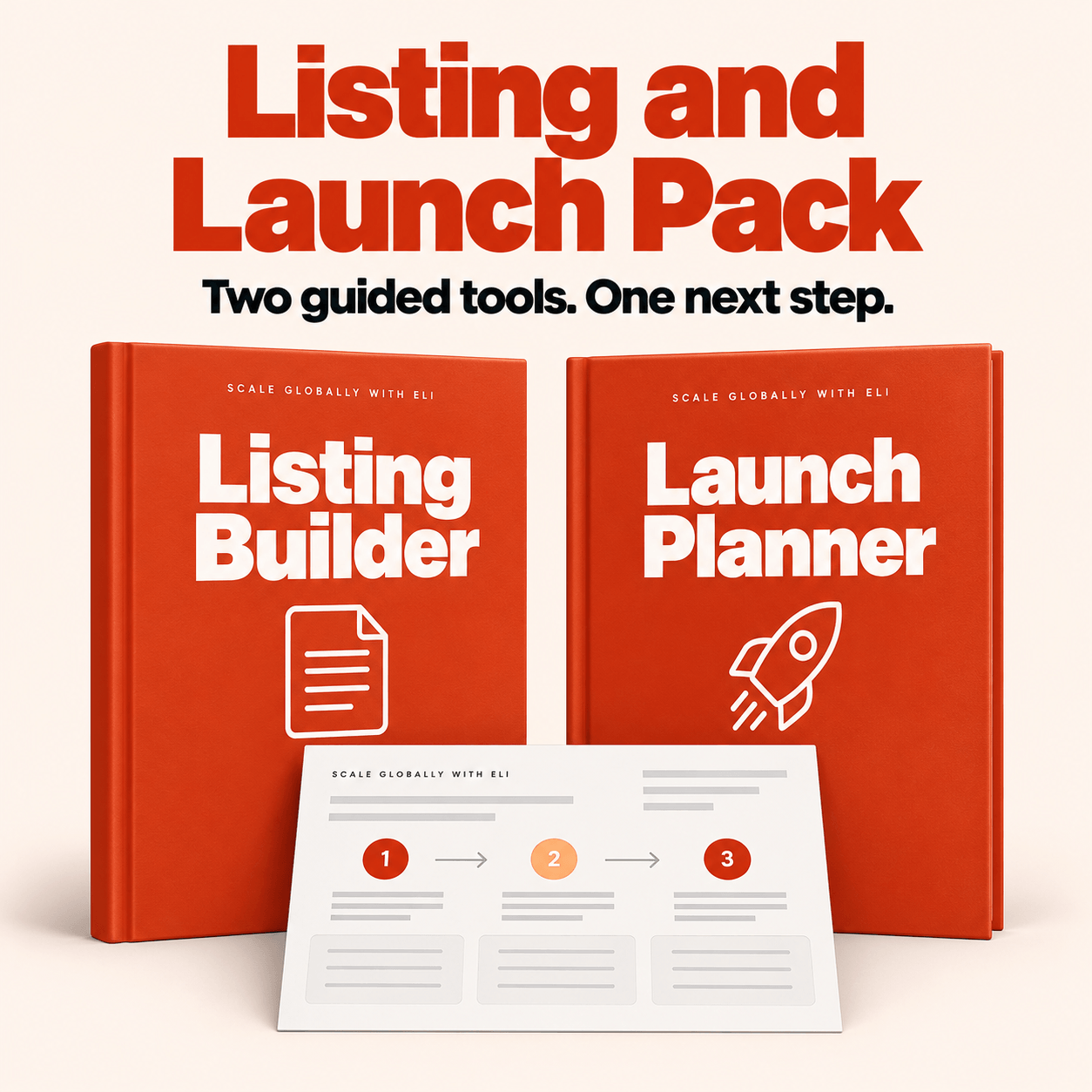 Listing and Launch Pack digital resource package