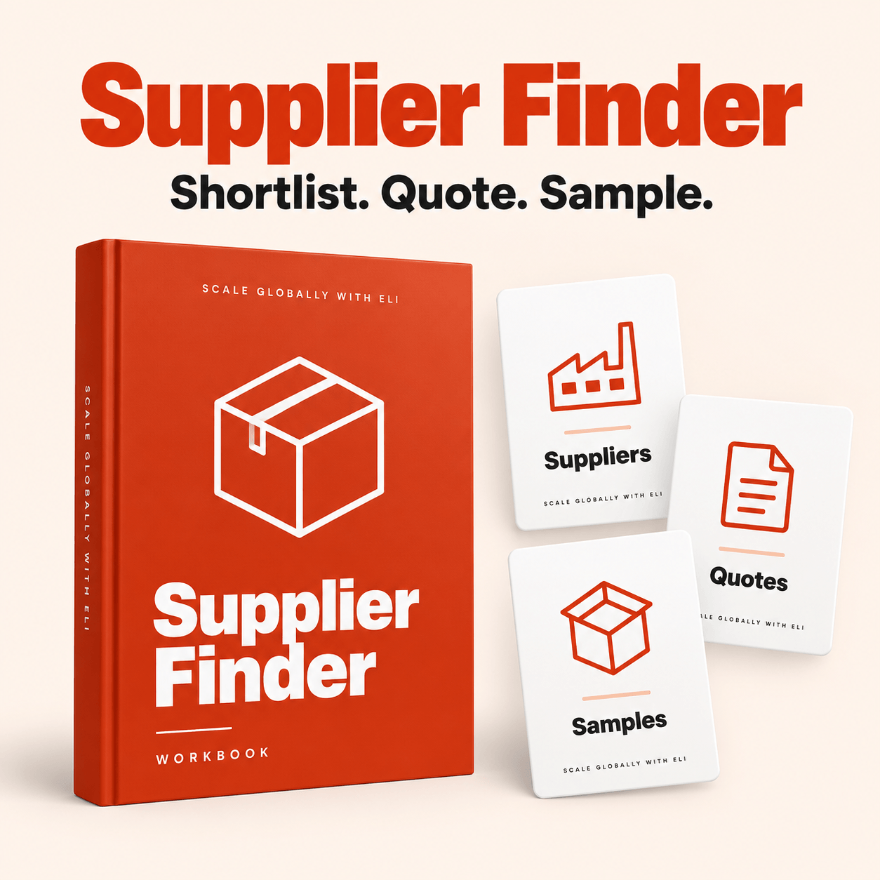 Supplier Finder digital resource package