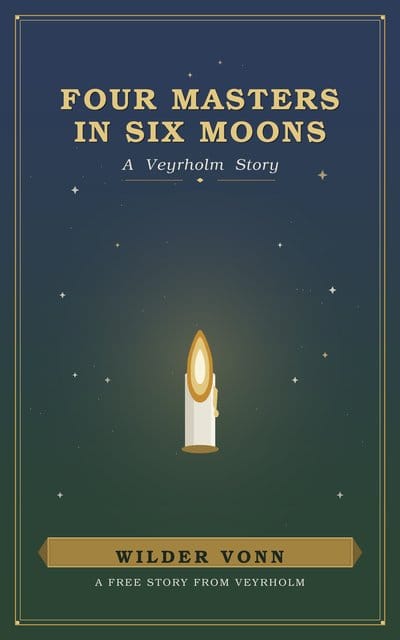 Four Masters in Six Moons cover