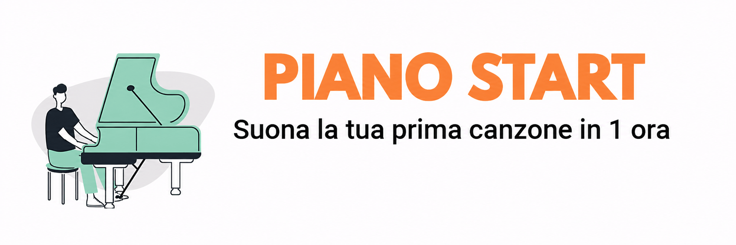 Piano Start – Suona la tua prima canzone in 1 ora