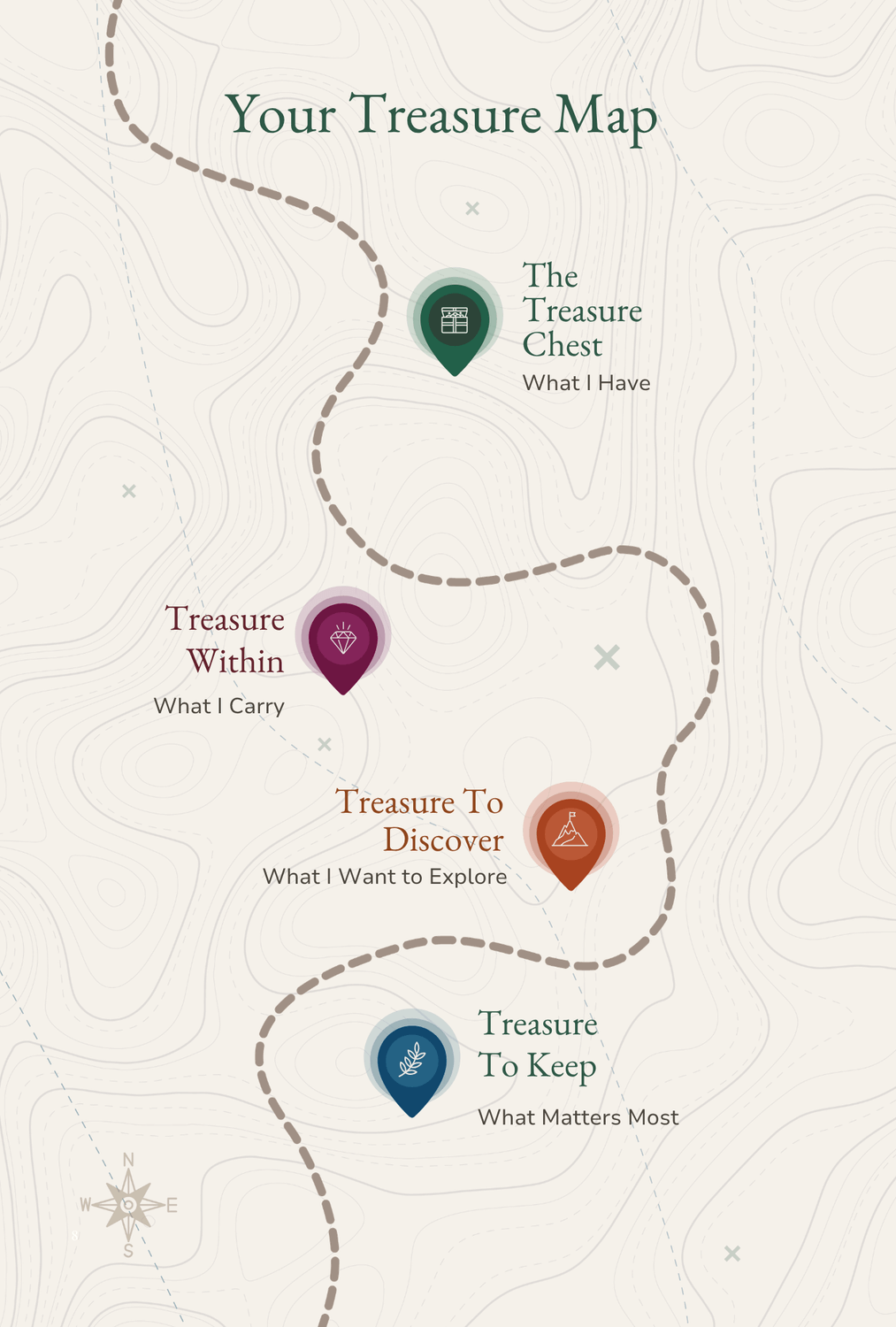 Inside Every Treasure: Sample interior page 2 of 12