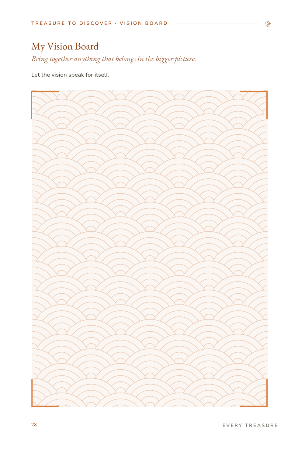 Inside Every Treasure: Sample interior page 9 of 12