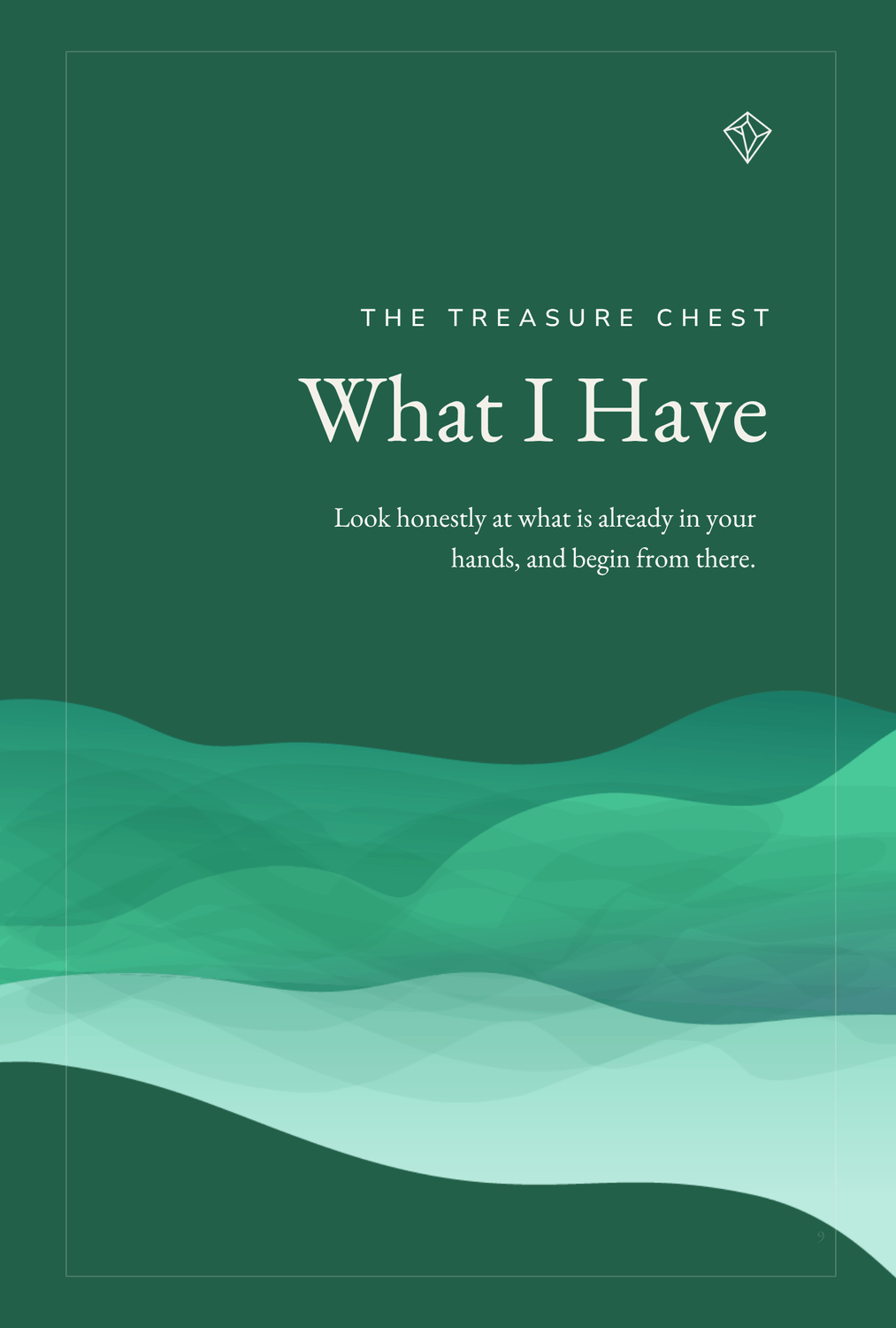 Inside Every Treasure: Sample interior page 3 of 12