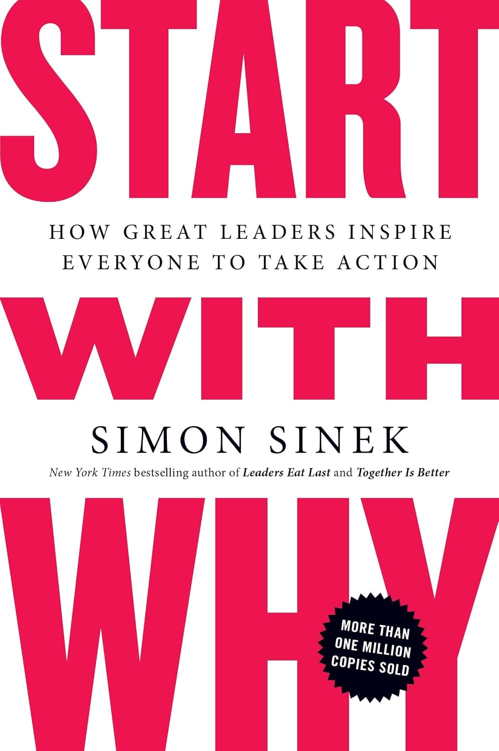 Start With Why by Simon Sinek book cover