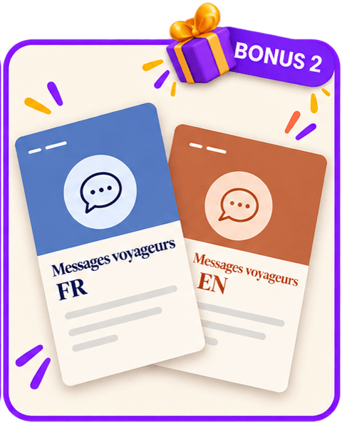 Pack Messages Voyageurs