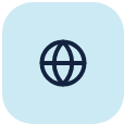 Six languages icon