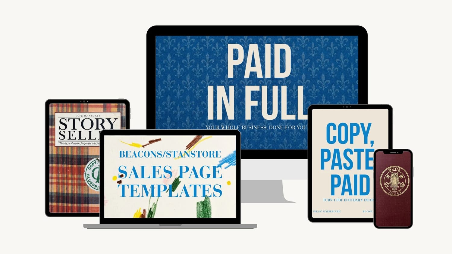Paid in Full: every Copy, Paste, Paid product