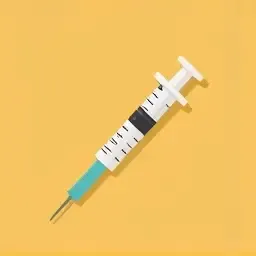 syringe, warning