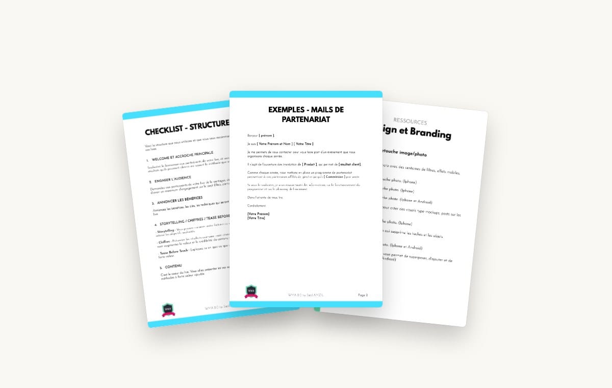 Des modèles prêts à l'emploi