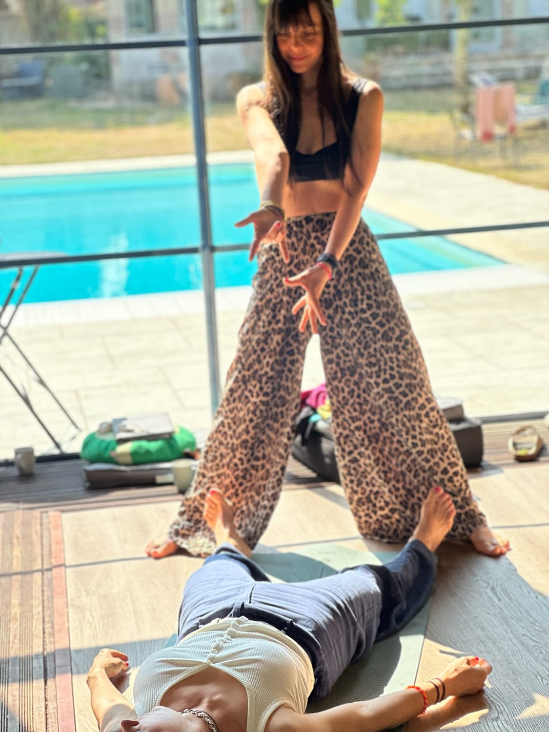 Manon en activation, lumière naturelle