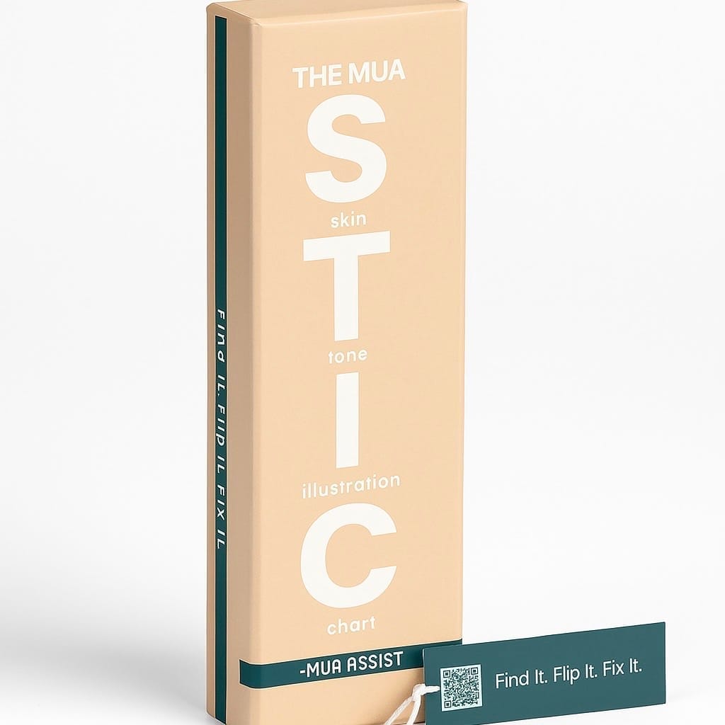 The MUA Color Wheel - the flesh tone color wheel for makeup artists