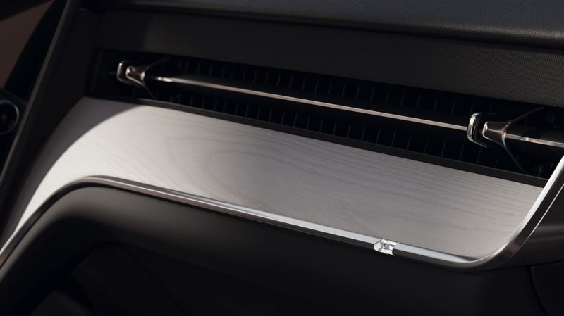 Uusi Volvo EX90 ja uudet materiaalit