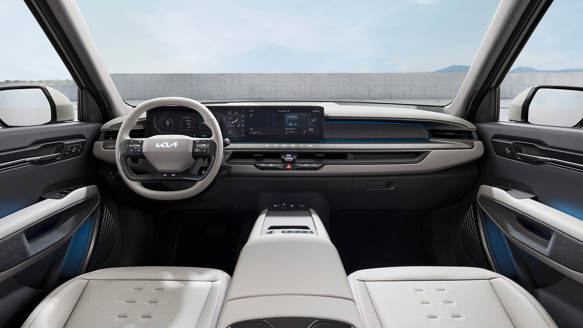 Kia EV9 | ohjaamo