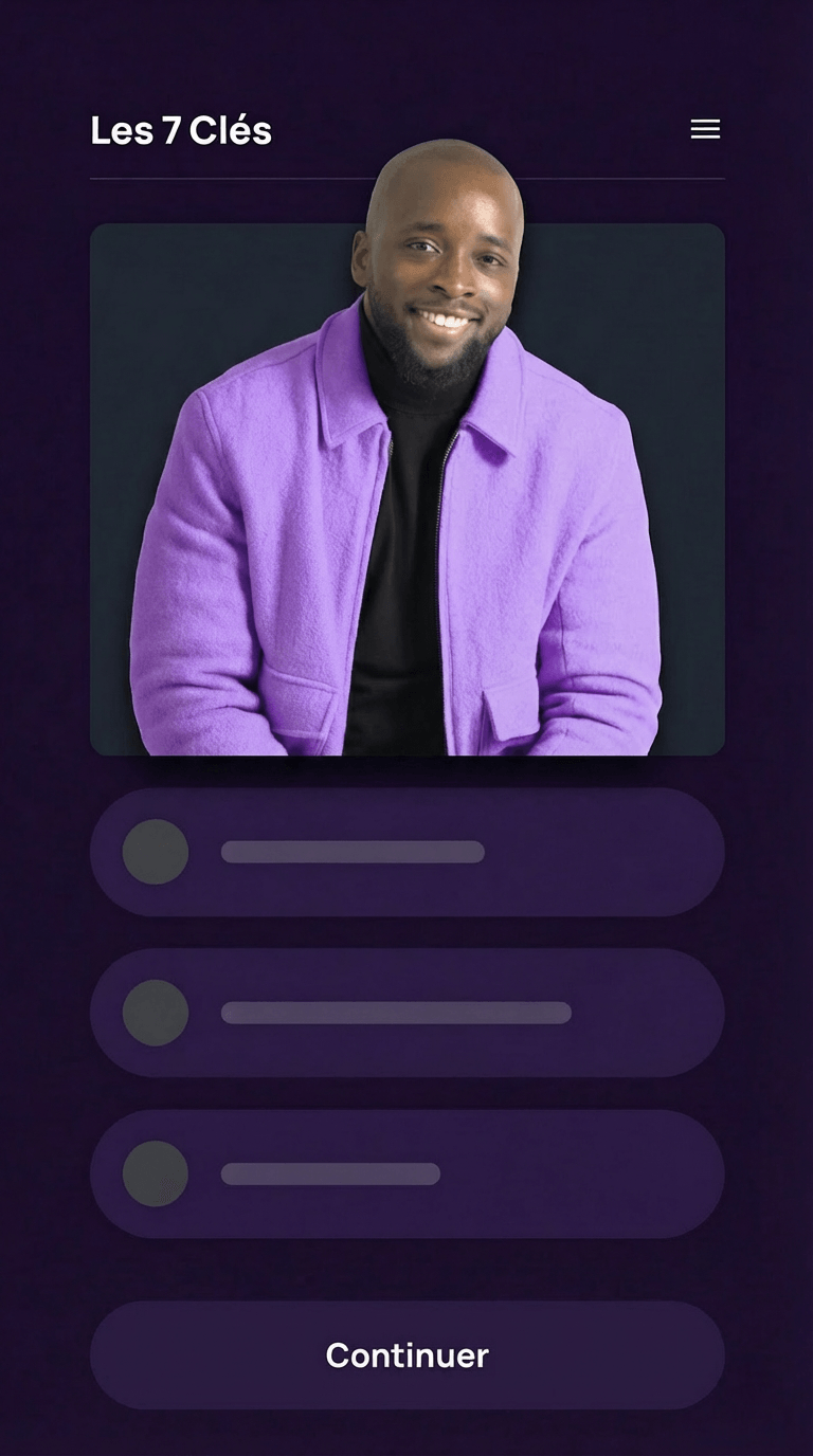 Interface de l'application
