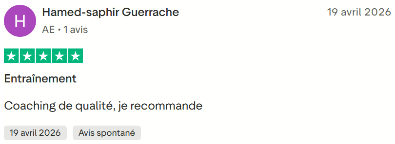Avis client Labarile English 20