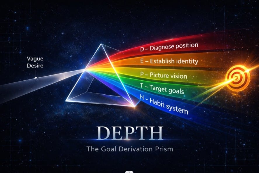 DEPTH Goal Derivation Prism