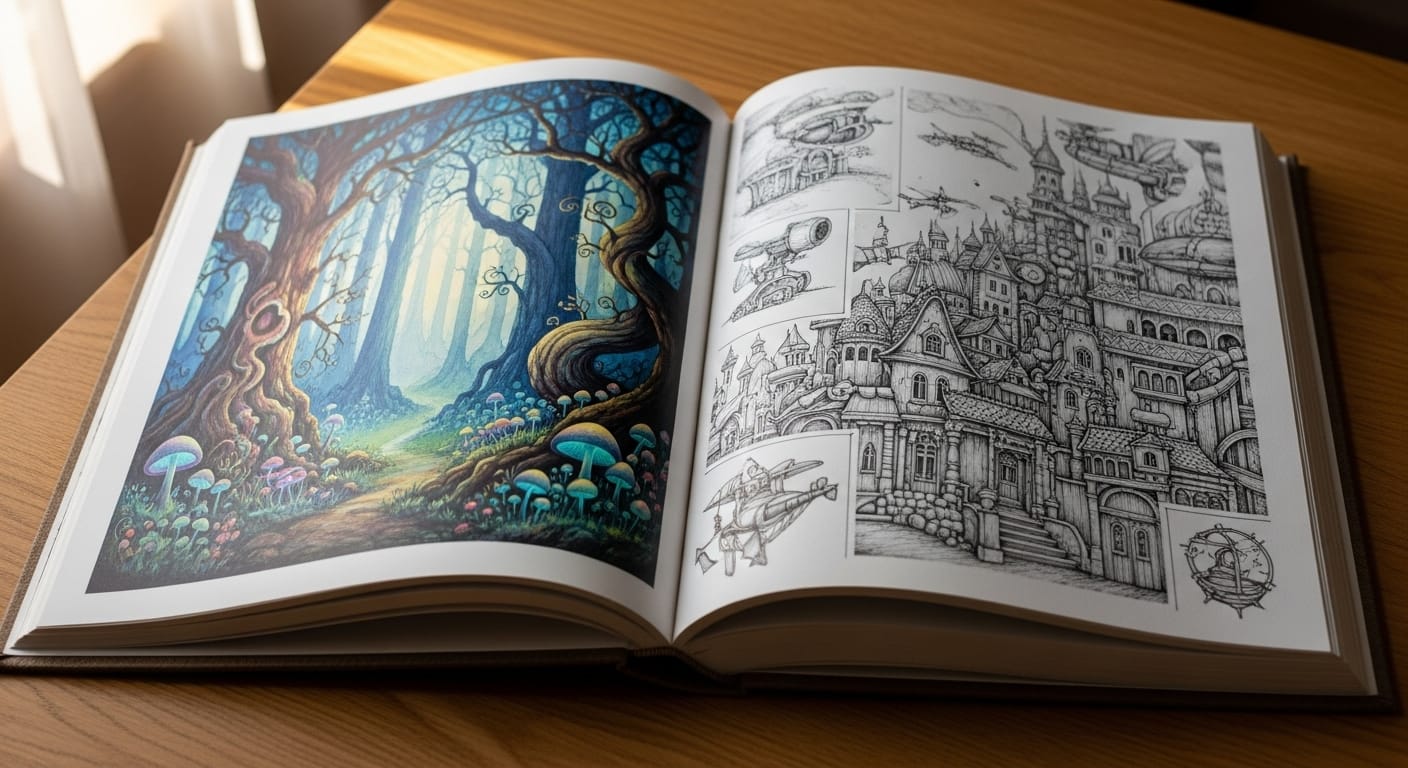 画集・手帳のイメージ