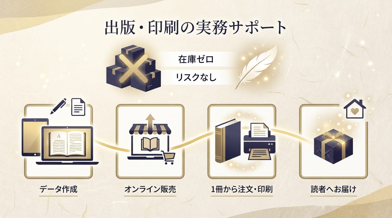 出版・印刷の実務サポート