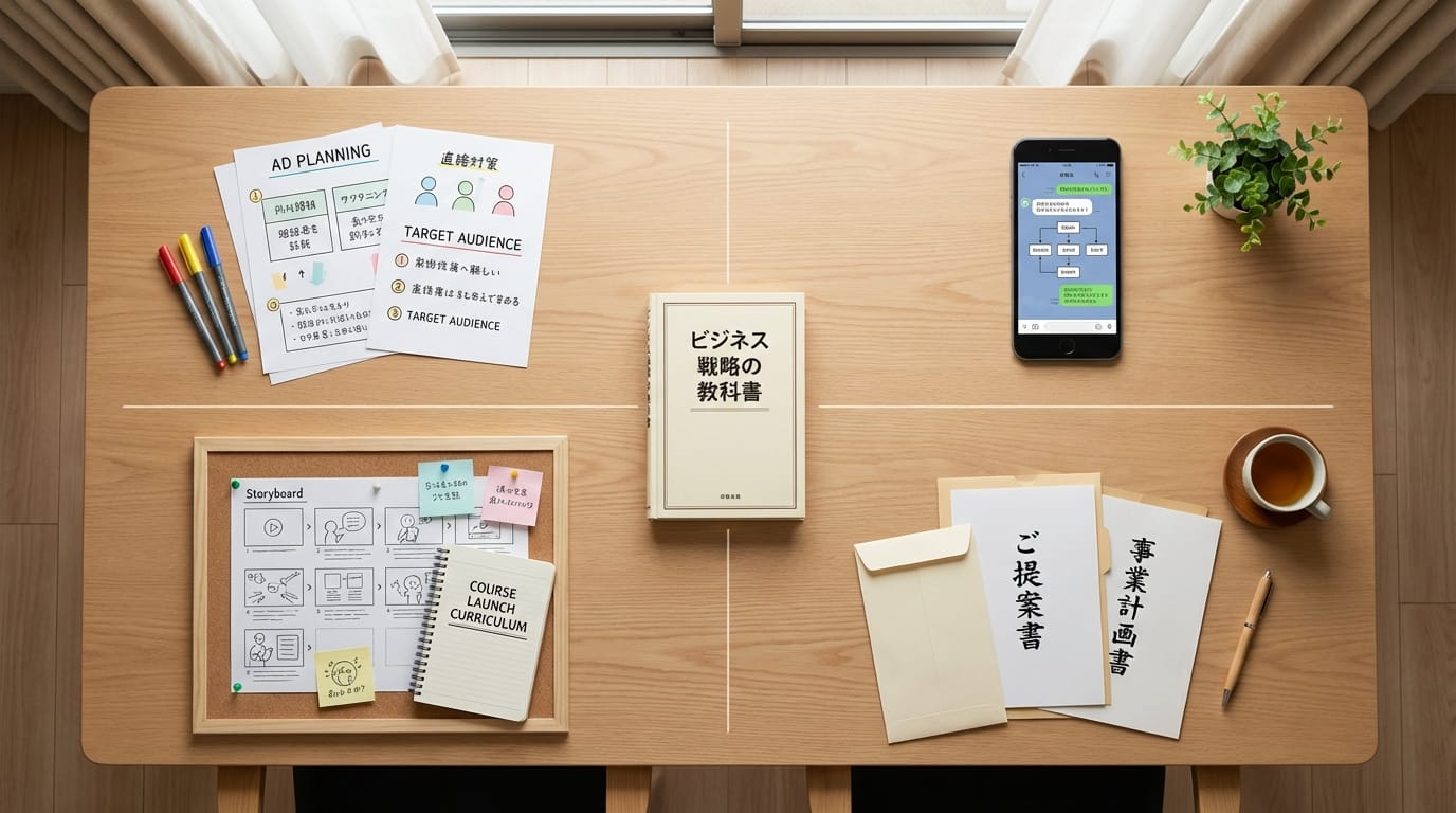 出版後につなげる導線設計を表現したイメージ画像