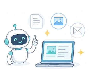 参加すると手に入ること AIと特製ツールを使った素材づくりを体験できる