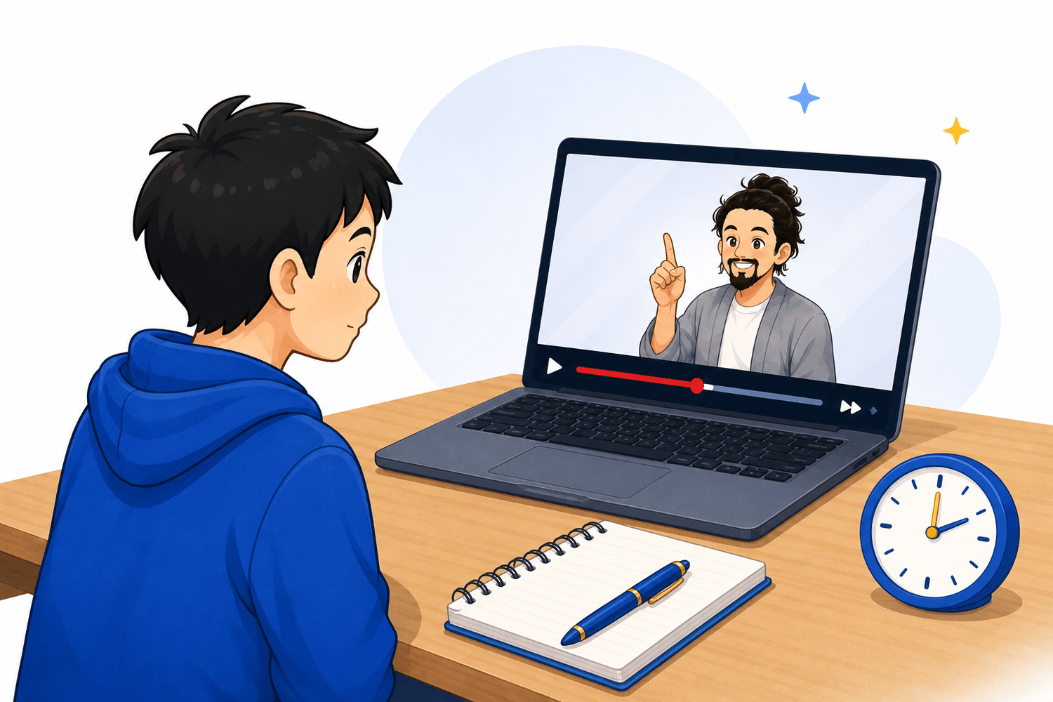 遅れたあとに講座へ戻るためのナビ