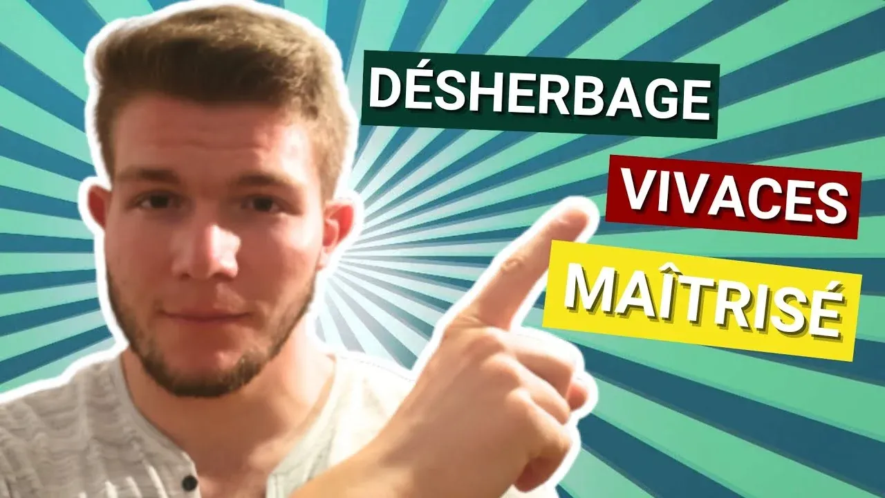 Technique de désherbage manuel d'un massif fleuri