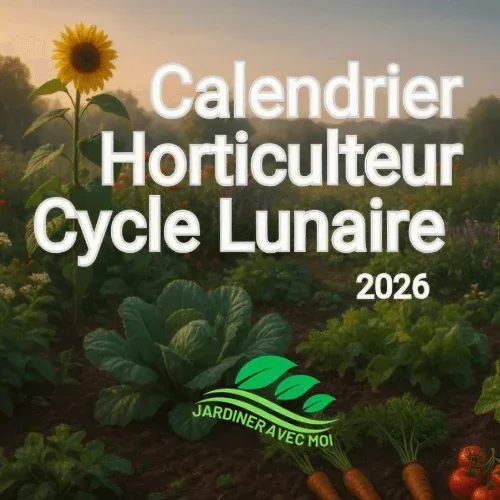 Calendrier horticole 2026 pour jardiner avec les cycles de la lune