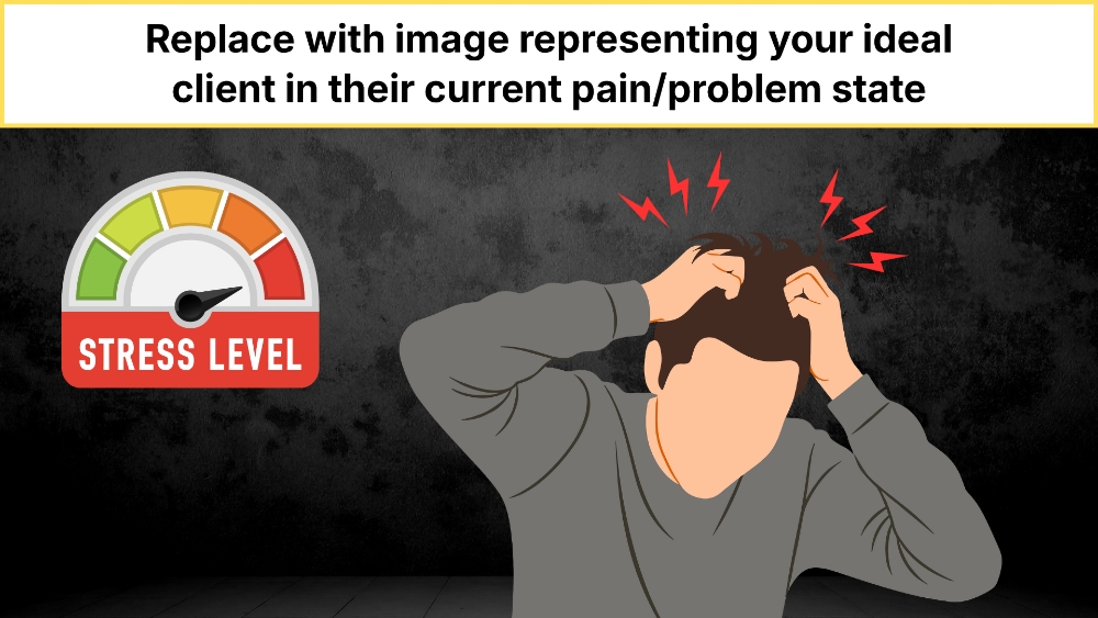 illustration of man pulling his hair in frustration