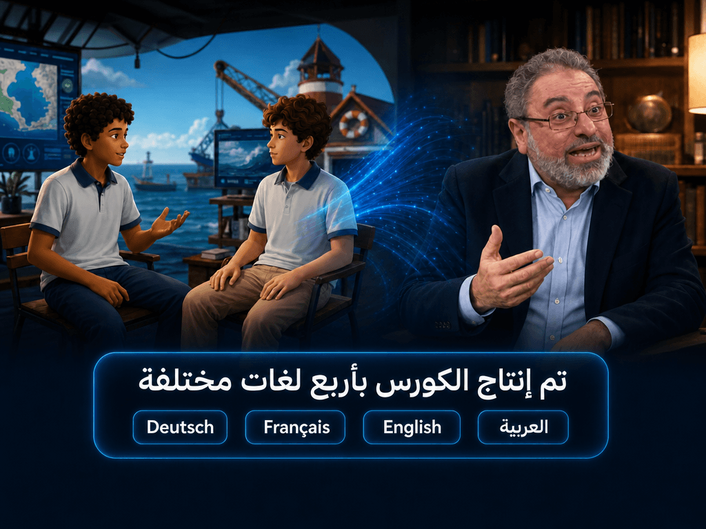 مشروع د. فاضل سليمان التعليمي متعدد الشخصيات واللغات