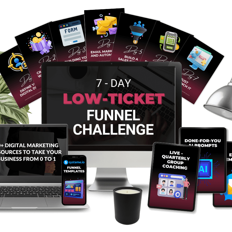 7-Day LOW-TICKET FUNNEL Challenge
