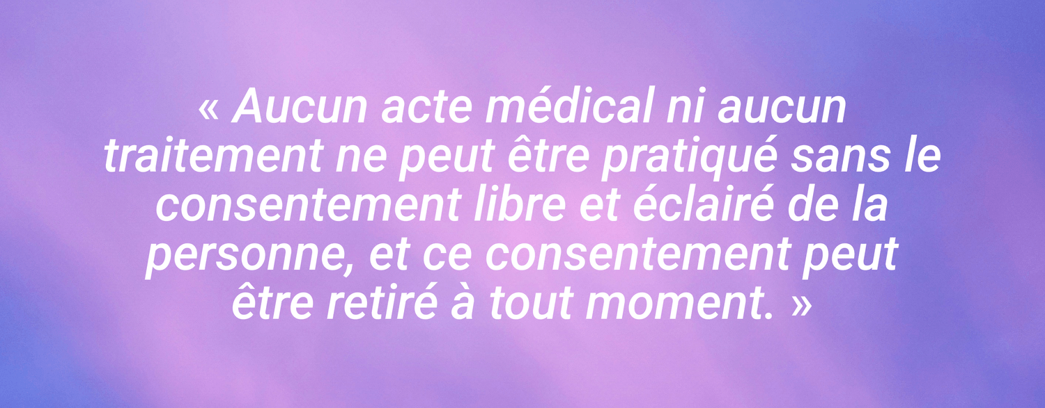 droit au consentement éclairé pendant la grossesse selon la Loi Kouchner