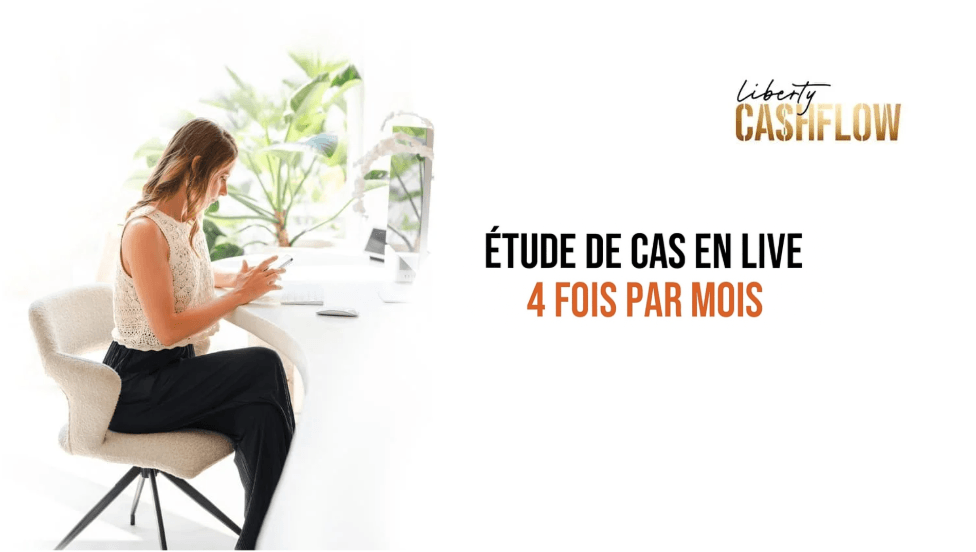 De vraies études de cas en live, quatre fois par mois