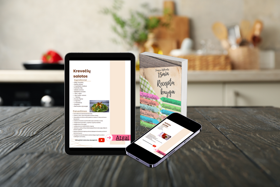 15min Receptų knyga