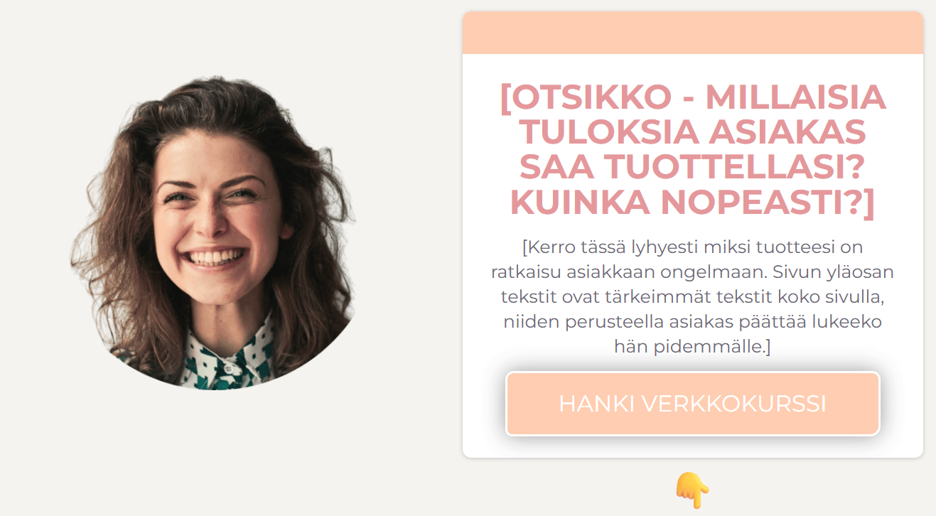 Teron vanha sivupohja