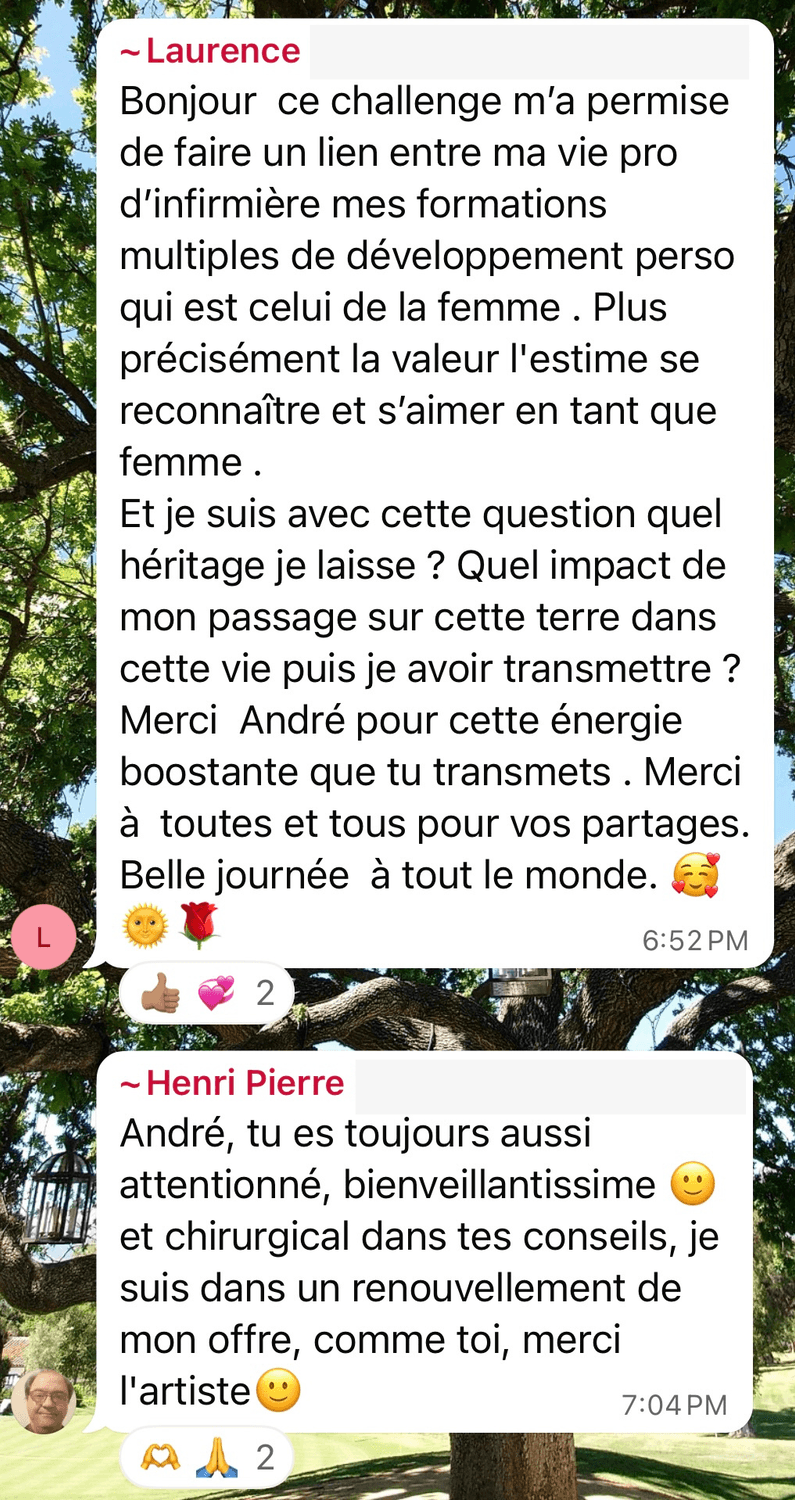 Témoignage Laurence Henri Pierre