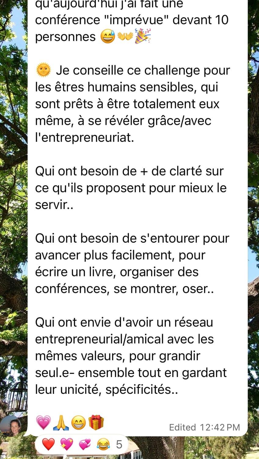 Témoignage