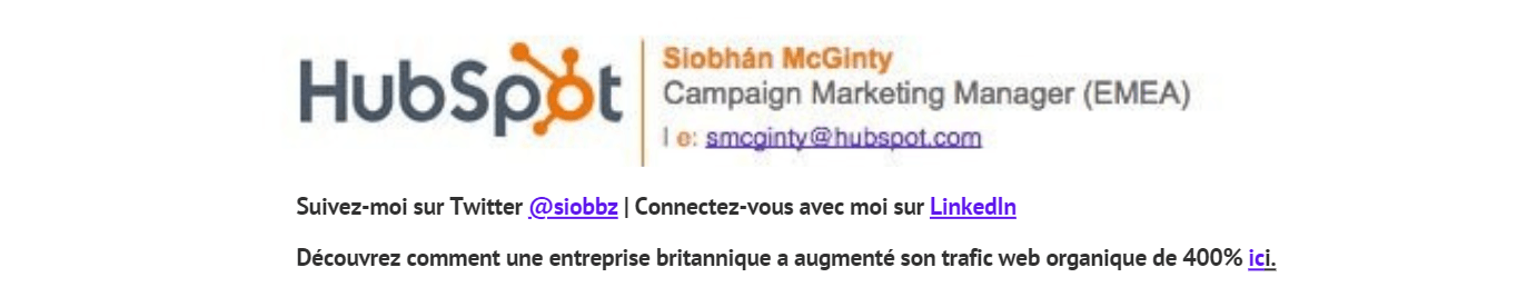 signature d'e-mail
