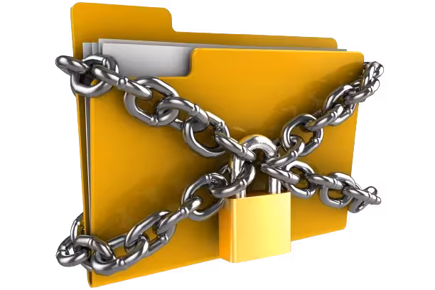 Fichier sous cadenas