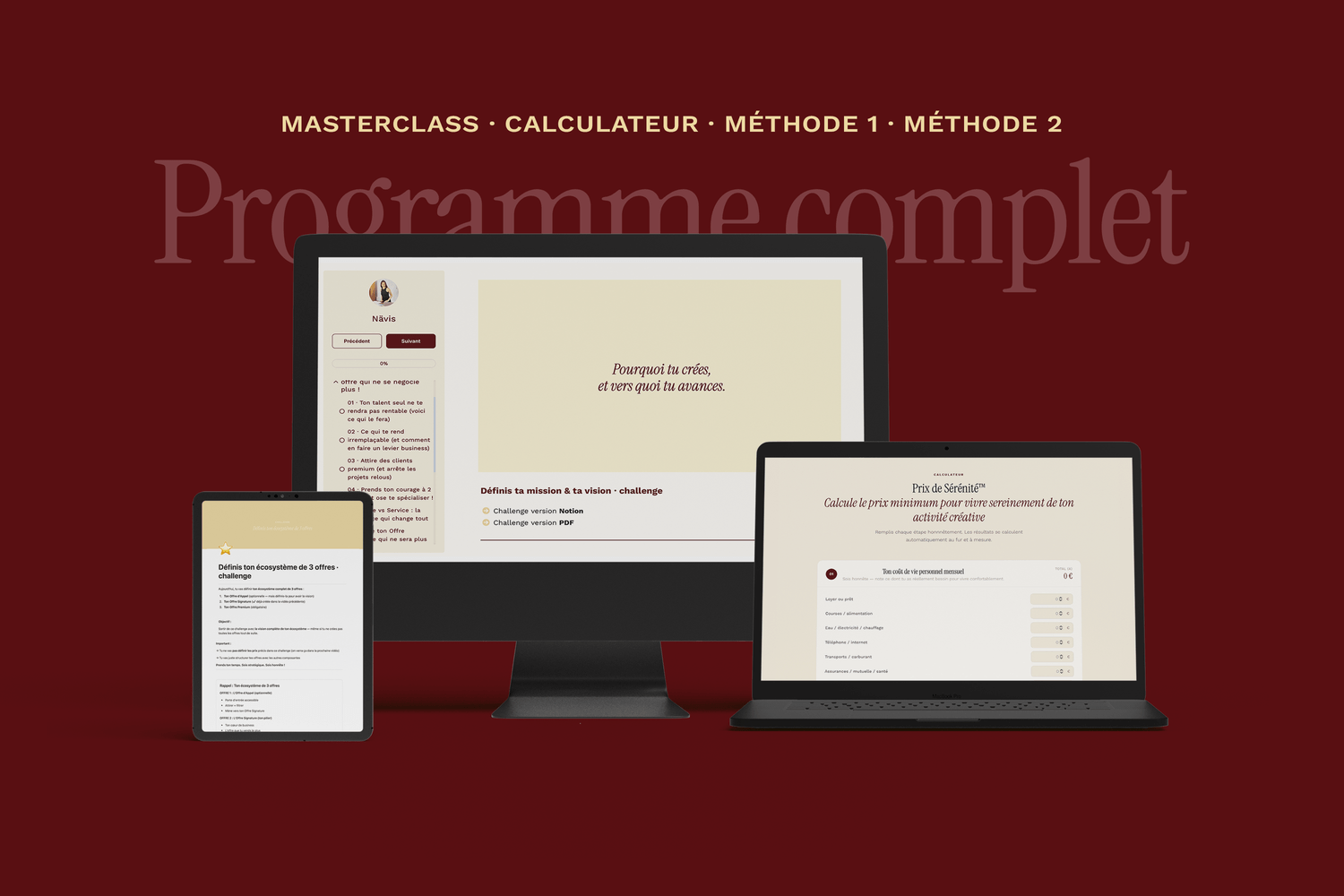 Le Programme Complet