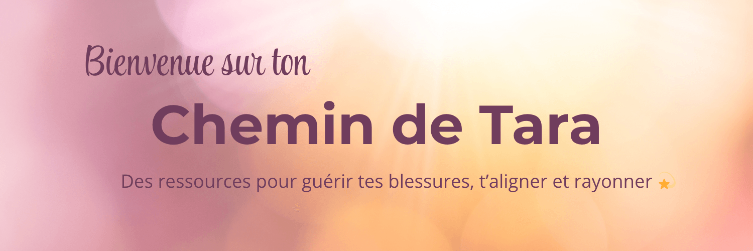 Header link in bio bienvenue sur ton chemin de Tara