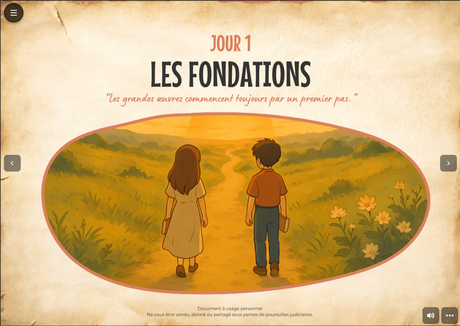 Jour 1 — Les Fondations