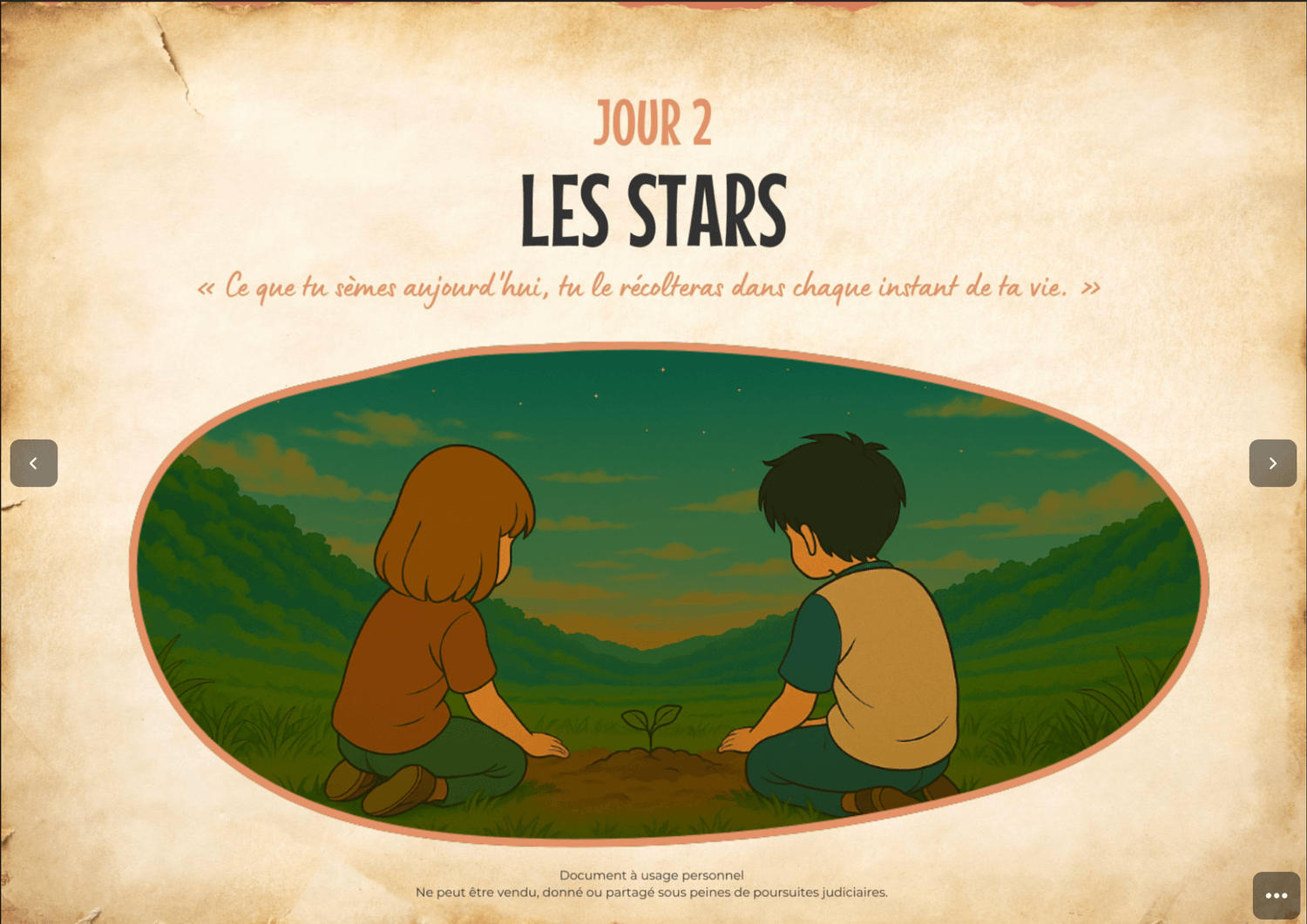 Jour 2 — Les Stars