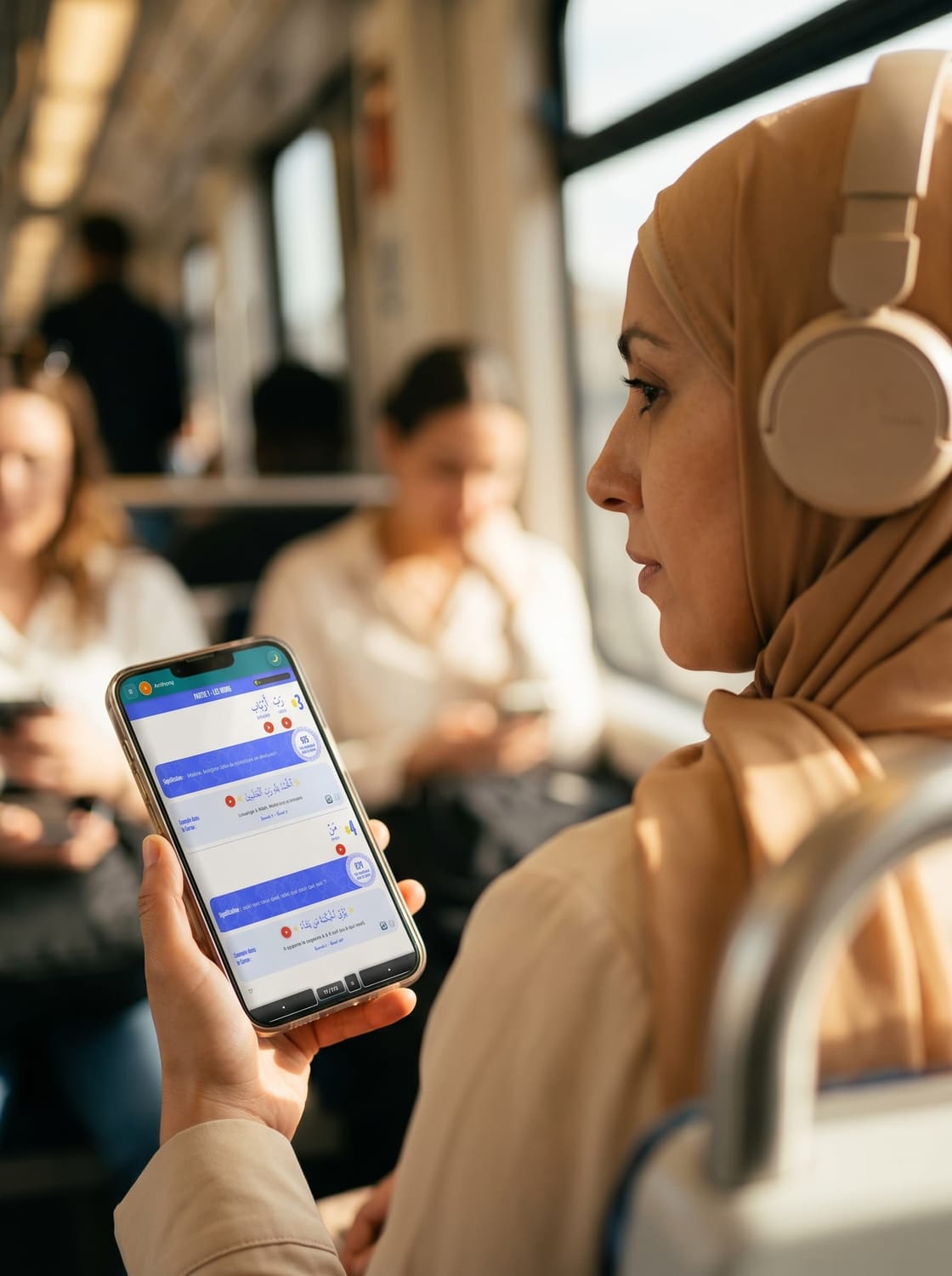 Apprentissage quotidien dans le métro