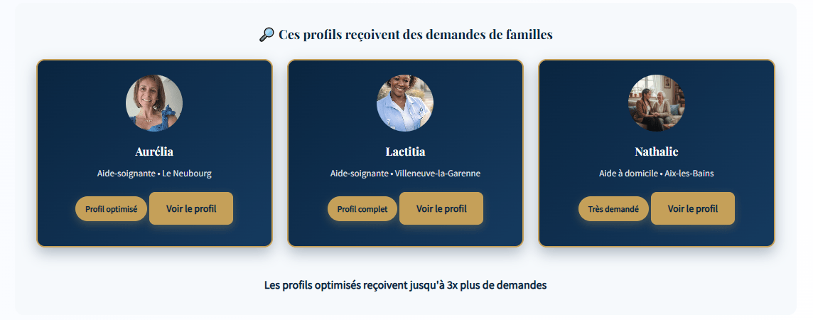 Soignante professionnelle
